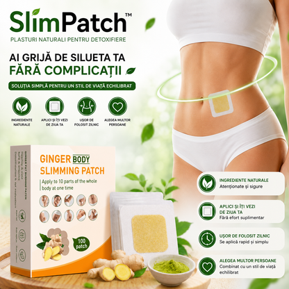 Plasturi Naturali Pentru Detoxifiere-  SlimPatch™