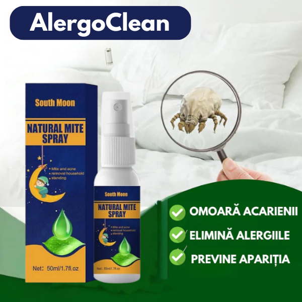 Spray Natural Anti-Acarieni - AlergoClean™