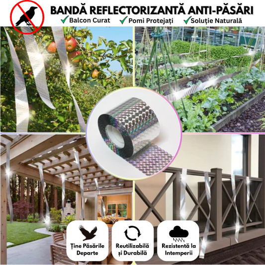 Bandă Anti-Păsări BirdAway™