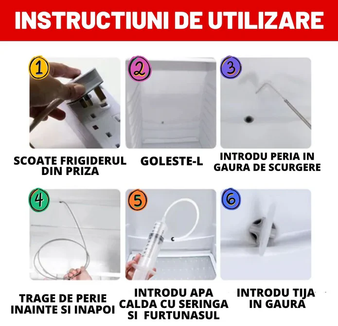 Set Curățare Frigider | FrigiFix™