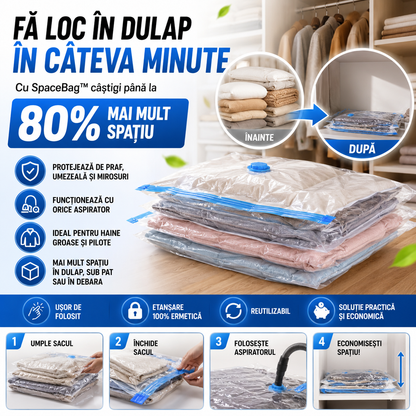 Set 7 Saci De Depozitare Cu Vid SpaceBag™