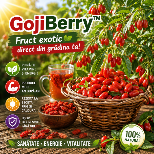 Răsad Goji Dulce și Productic - GojiBerry™