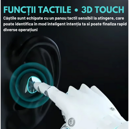 Casti Wireless TWS M10, Microfon, Display Digital, Waterproof